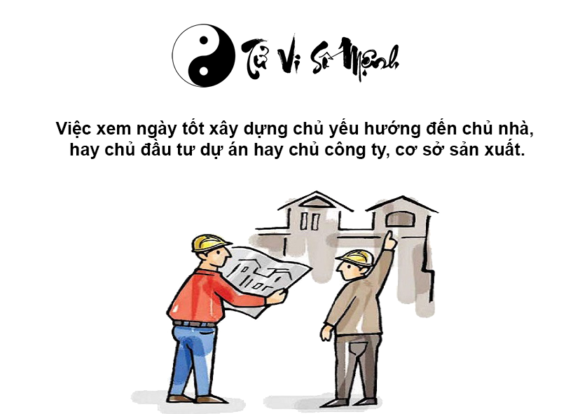 Xem ngày tốt khởi công xây dựng