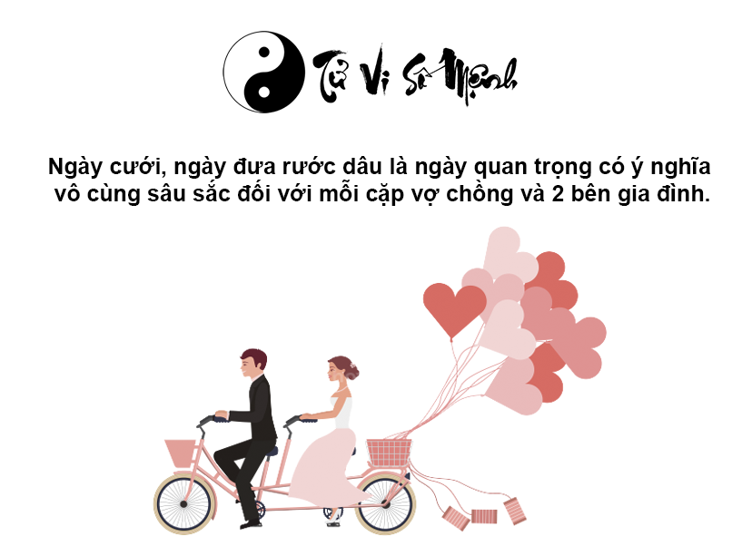 Xem ngày tốt làm lễ đưa rước dâu chính xác