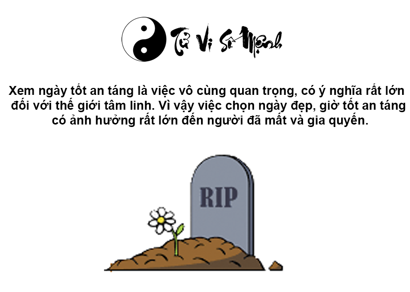 Xem ngày tốt an táng và chôn cất
