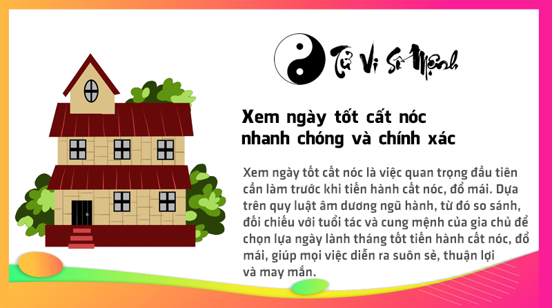 Xem ngày tốt cất nóc nhanh chóng và chính xác