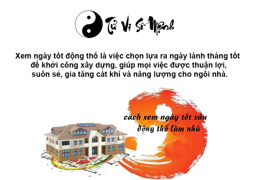 Xem ngày tốt động thổ hợp tuổi