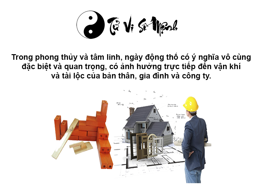 Xem ngày tốt động thổ hợp tuổi