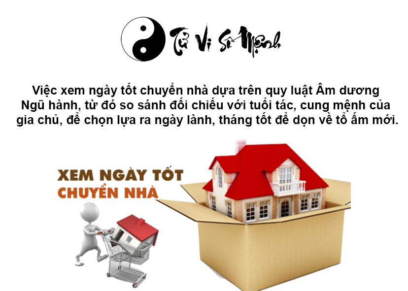 Xem ngày tốt chuyển nhà thuận lợi và gặp nhiều may mắn