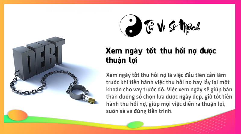 Xem ngày tốt thu hồi nợ được thuận lợi