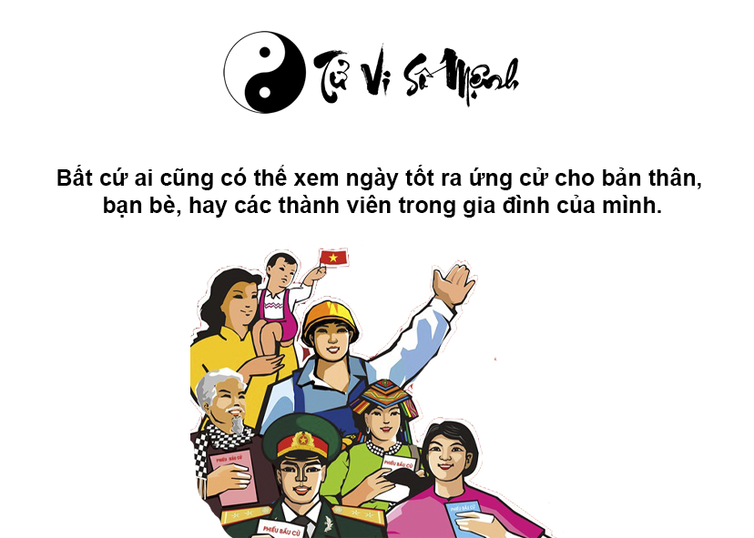 Xem ngày tốt ra ứng cử gặp nhiều may mắn và thành công