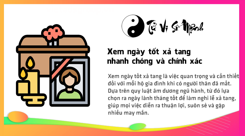 Xem ngày tốt xả tang nhanh chóng và chính xác