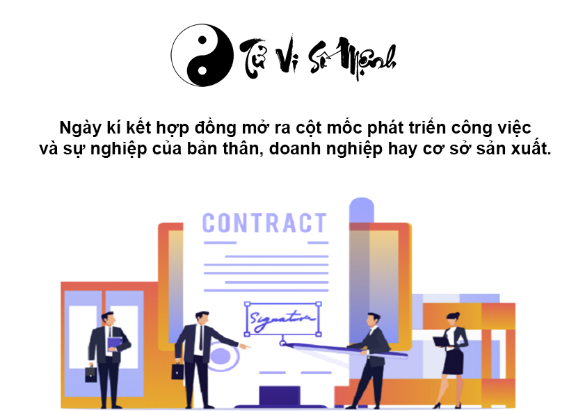 Xem ngày tốt kí kết hợp đồng may mắn và thành công