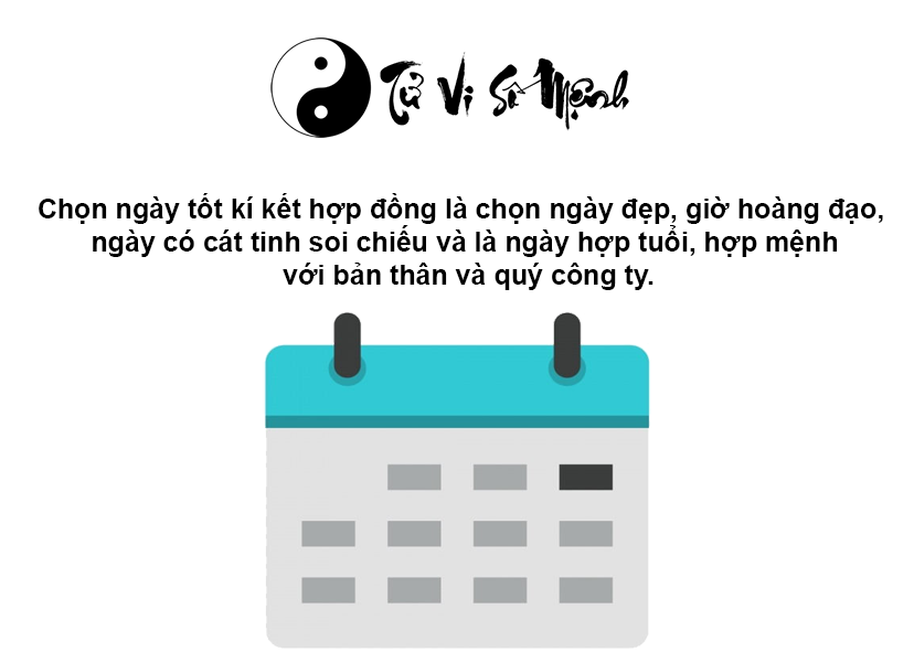 Xem ngày tốt kí kết hợp đồng may mắn và thành công