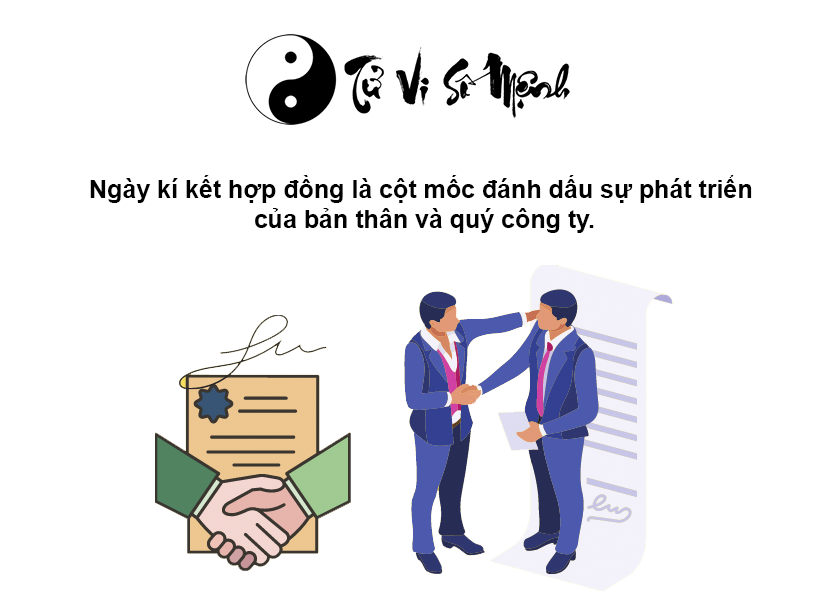 Xem ngày tốt kí kết hợp đồng may mắn và thành công
