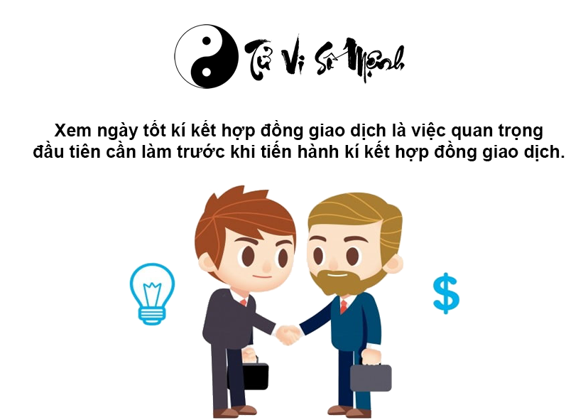 Xem ngày tốt ký kết hợp đồng giao dịch