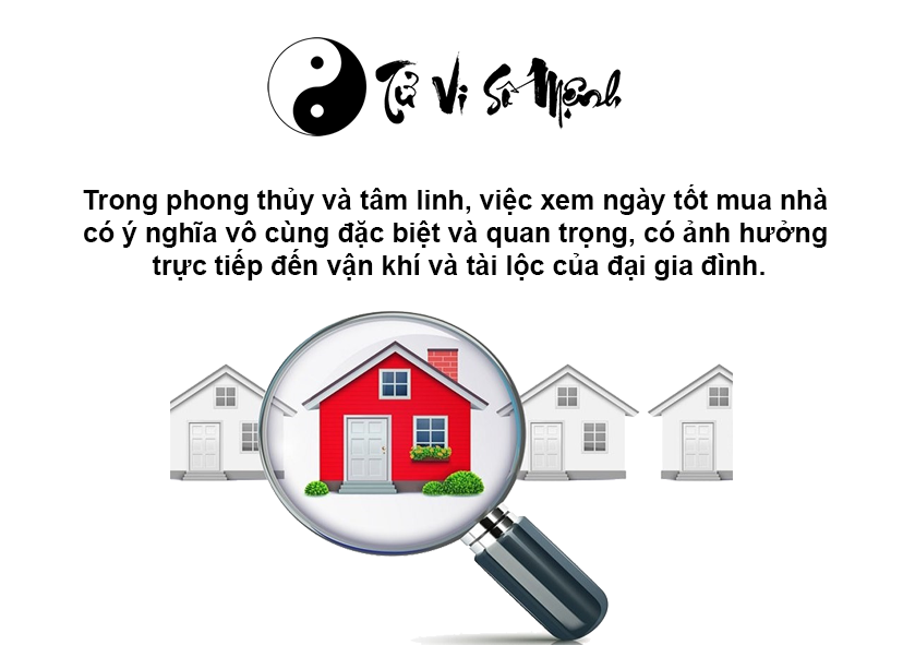 Xem ngày tốt mua nhà hợp tuổi gia chủ