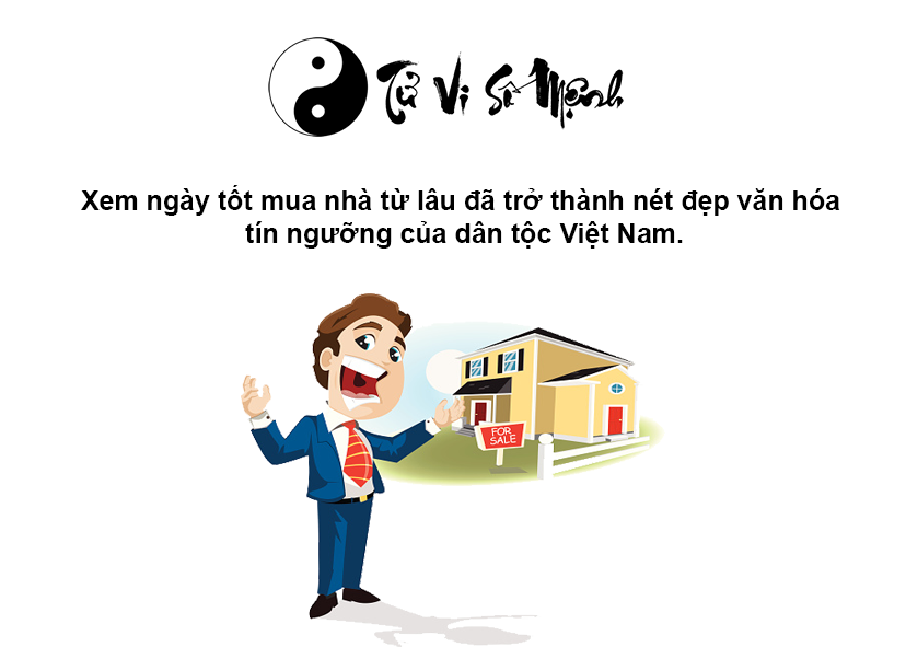 Xem ngày tốt mua nhà hợp tuổi gia chủ