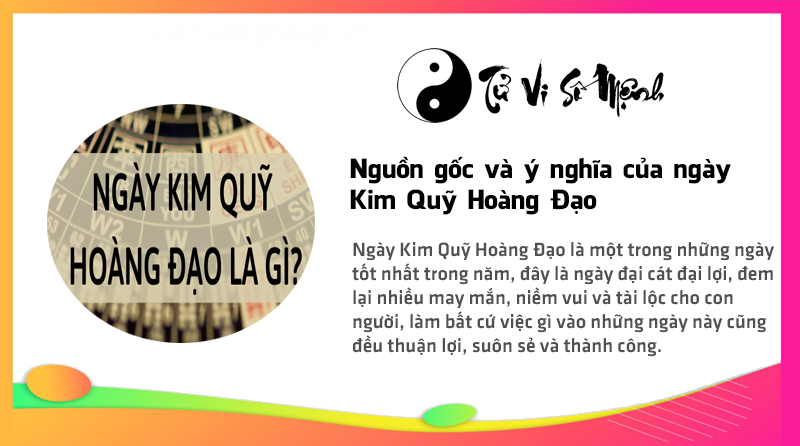 Nguồn gốc và ý nghĩa của ngày Kim Quỹ Hoàng Đạo