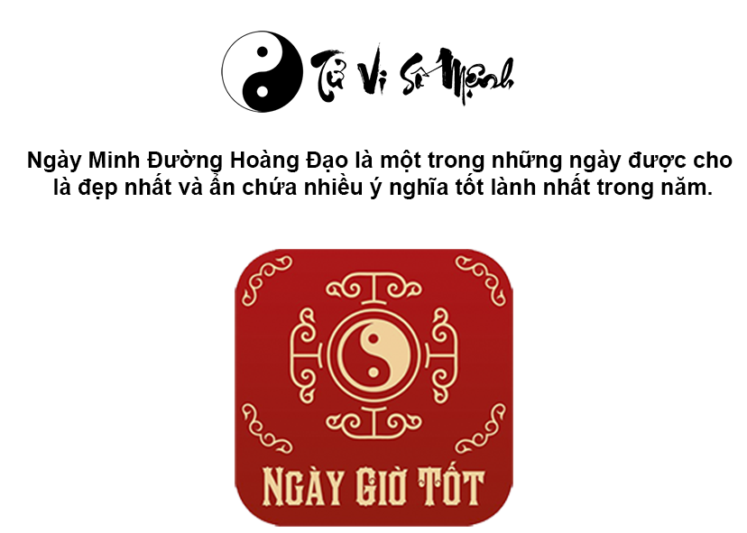 Ngày Minh Đường Hoàng Đạo là gì và ý nghĩa