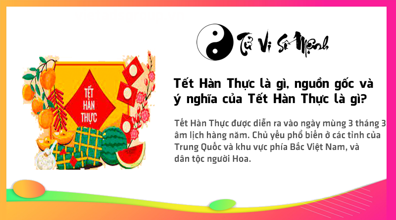 Tết Hàn Thực là gì, nguồn gốc và ý nghĩa của Tết Hàn Thực là gì?