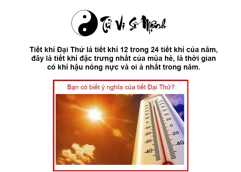 Đặc điểm và ý nghĩa tiết khí Đại Thử