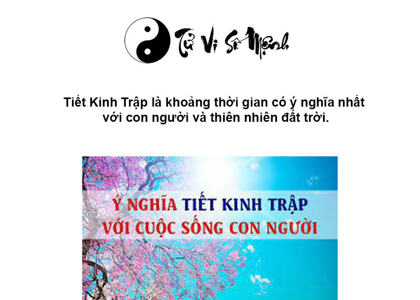 Tiết khí Kinh Trập có đặc điểm và ý nghĩa gì