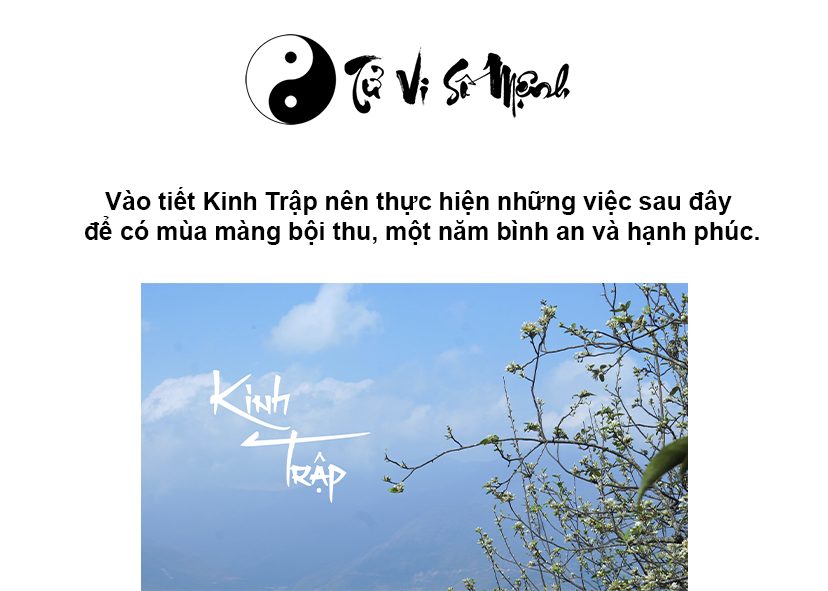 Tiết khí Kinh Trập có đặc điểm và ý nghĩa gì