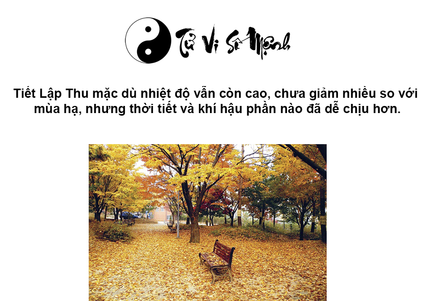 Đặc điểm và ý nghĩa của tiết khí Lập Thu