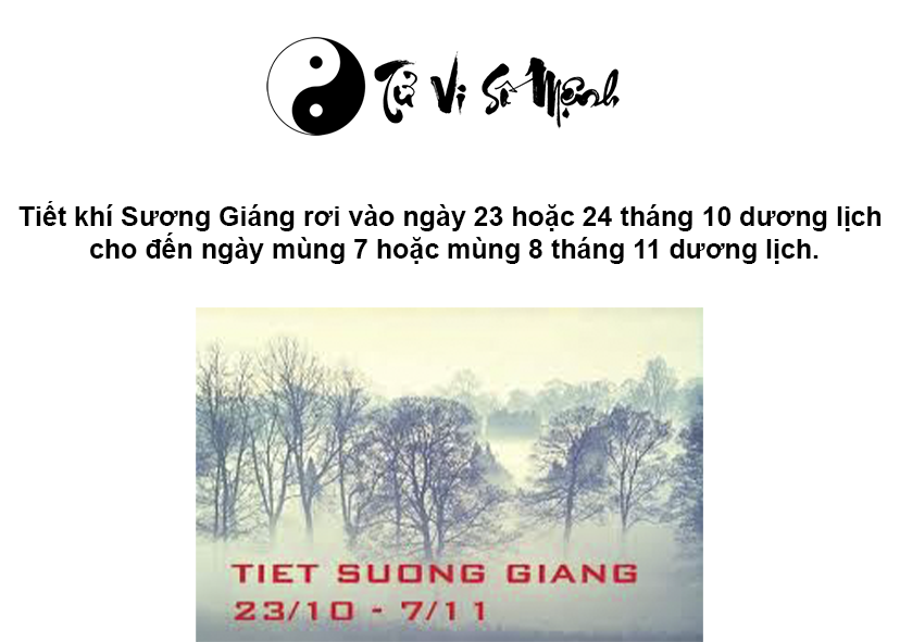 Tiết khí Sương Giáng là gì và ý nghĩa tiết khí Sương Giáng