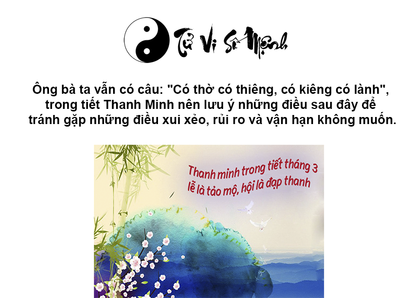 Nguồn gốc và ý nghĩa của tiết khí Thanh Minh