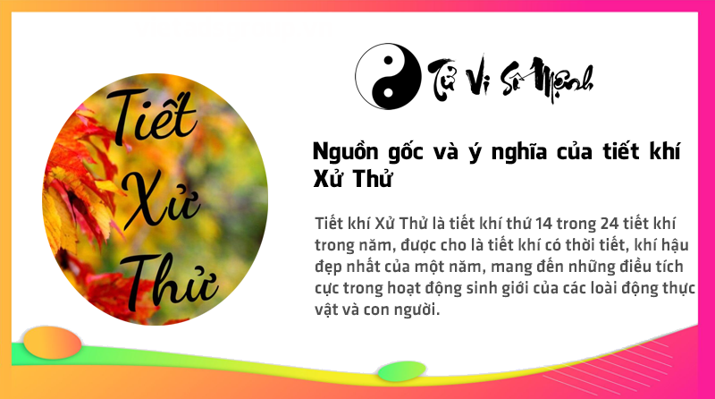 Nguồn gốc và ý nghĩa của tiết khí Xử Thử