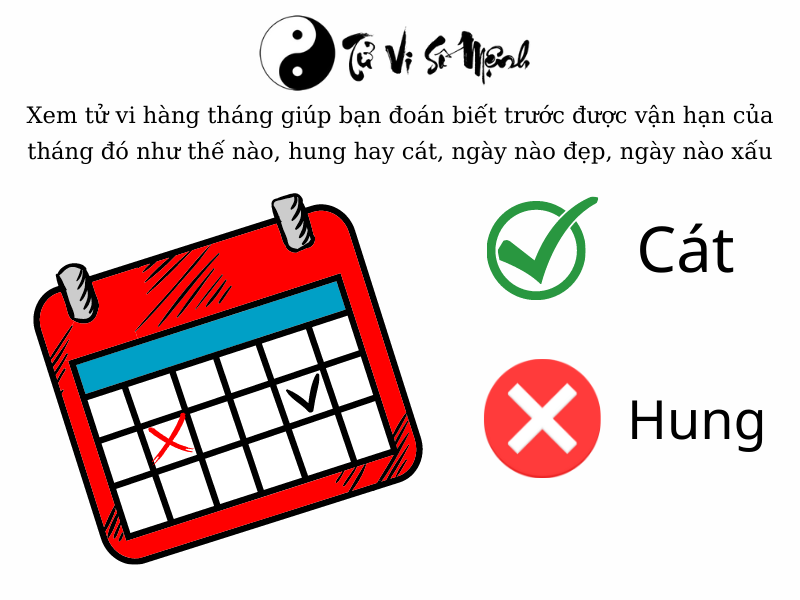 Xem tử vi hàng tháng luận giải chính xác Tử Vi Số Mệnh