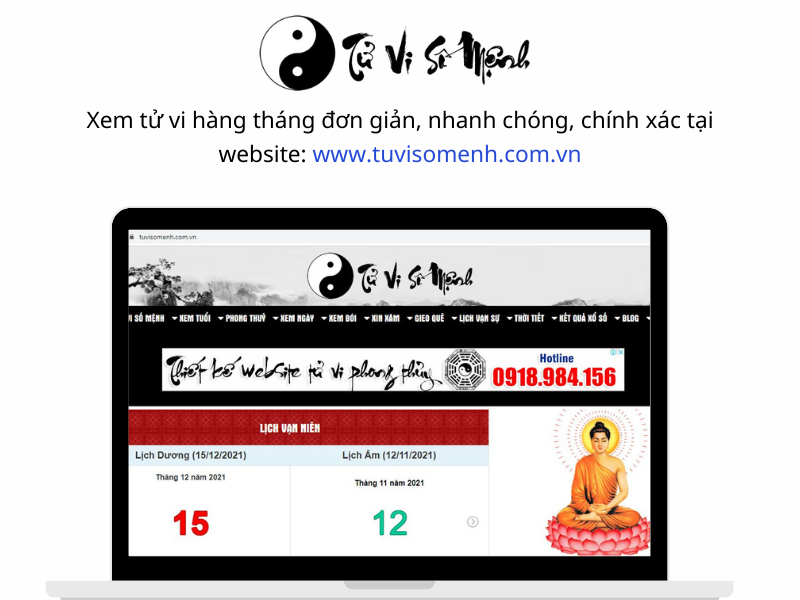 Tử vi hàng tháng