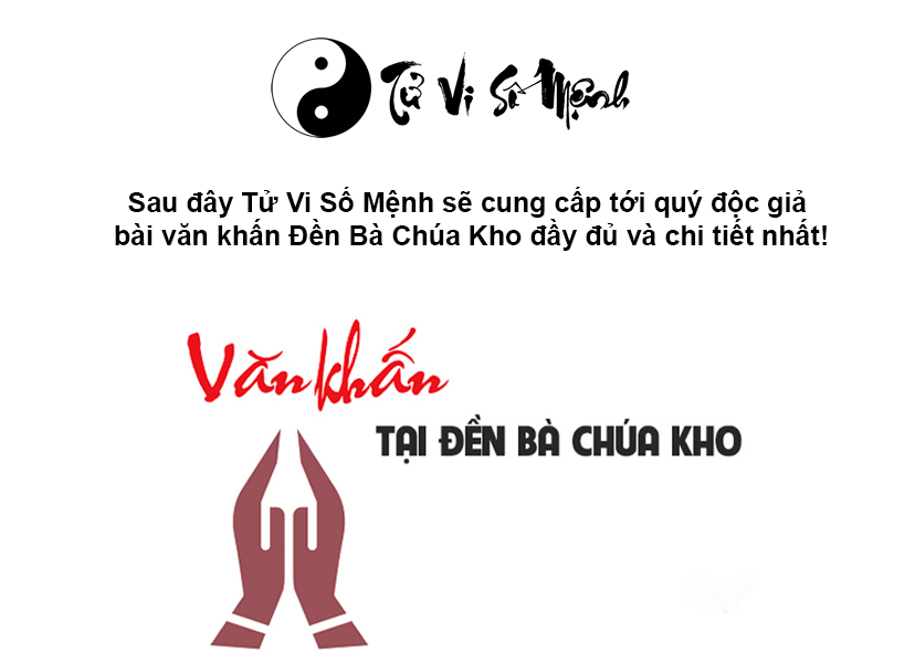 Văn khấn tại Đền Bà Chúa Kho đầy đủ và chi tiết