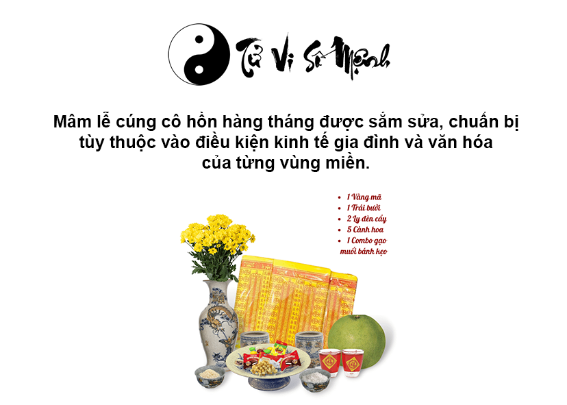 Văn khấn cô hồn hàng tháng đầy đủ và chi tiết