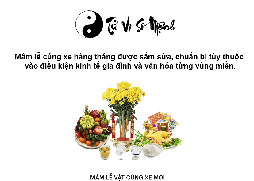 Văn khấn cúng xe hàng tháng đầy đủ và chi tiết