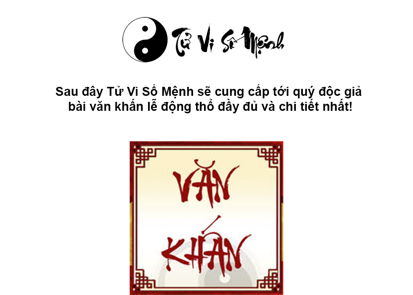 Văn khấn lễ động thổ đầy đủ và chi tiết