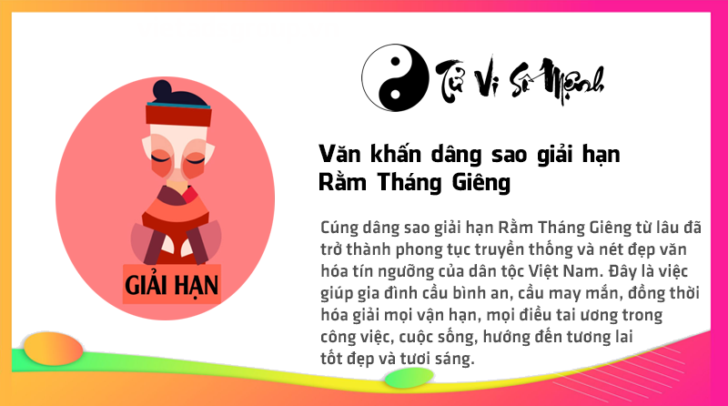 Văn khấn dâng sao giải hạn Rằm Tháng Giêng