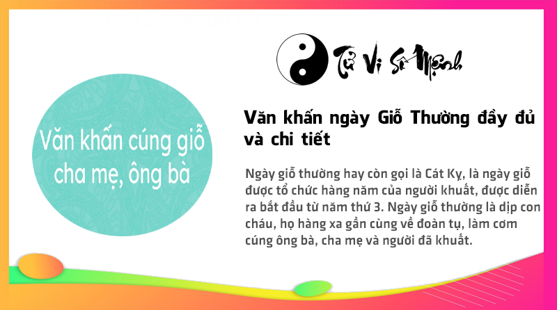 Văn khấn ngày Giỗ Thường đầy đủ và chi tiết