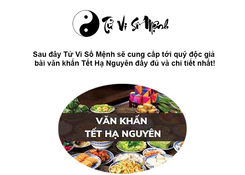 Văn khấn tết Hạ Nguyên đầy đủ và chi tiết