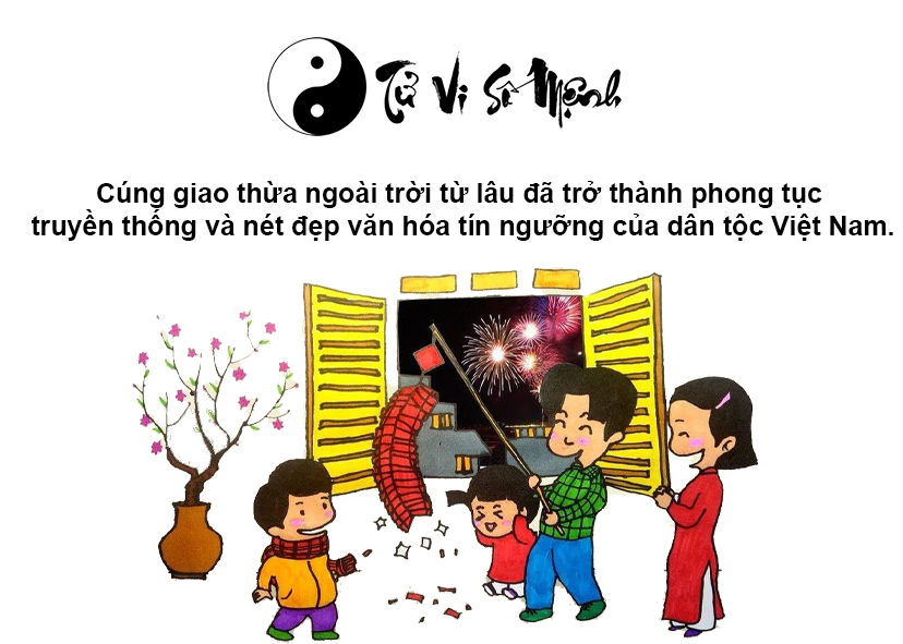 Văn khấn giao thừa ngoài trời đầy đủ và chi tiết
