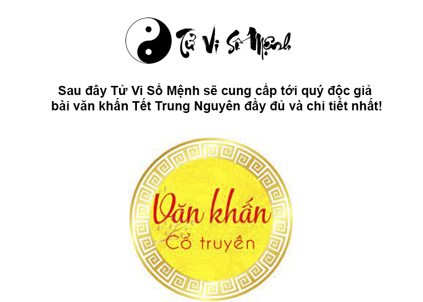 Văn khấn Tết Trung Nguyên đầy đủ và chi tiết