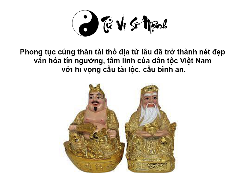 Văn khấn thần tài thổ địa mùng 1 và ngày rằm hàng tháng