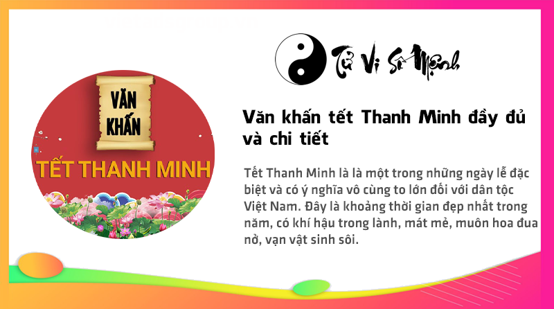 Văn khấn tết Thanh Minh đầy đủ và chi tiết