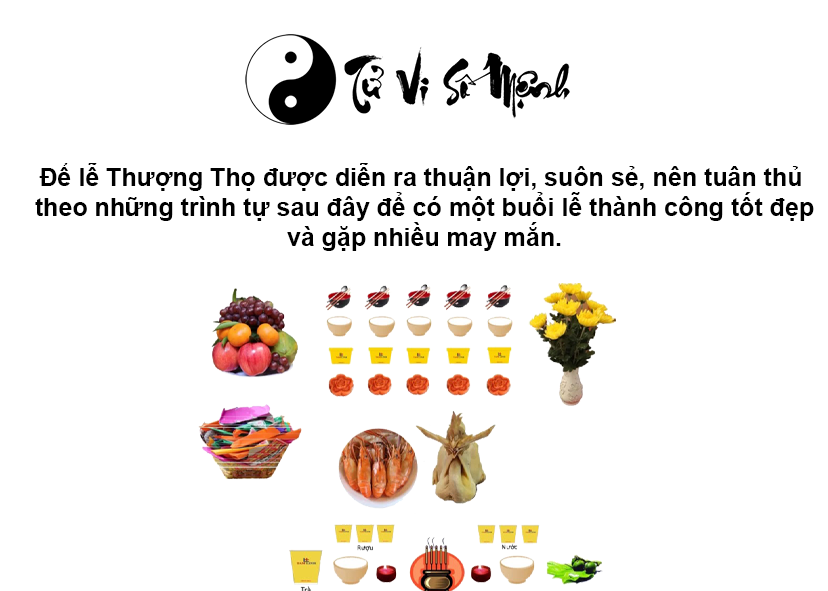 Văn khấn lễ Thượng Thọ đầy đủ v&agrave; chi tiết