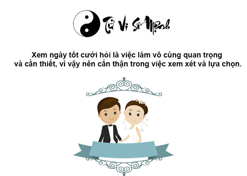 Xem ngày tốt cưới hỏi để vợ chồng hạnh phúc viên mãn