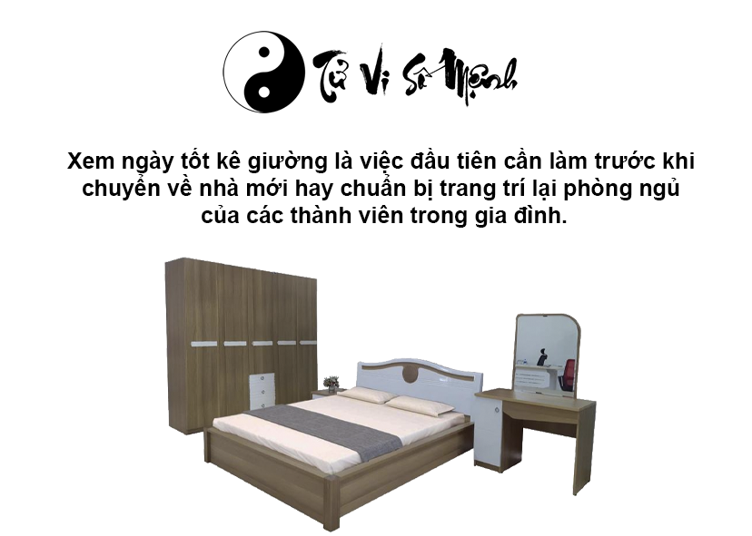 Xem ngày tốt kê giường giúp gia chủ khỏe mạnh và may mắn