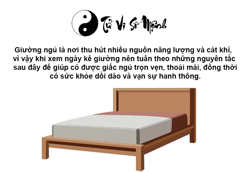Xem ngày tốt kê giường giúp gia chủ khỏe mạnh và may mắn