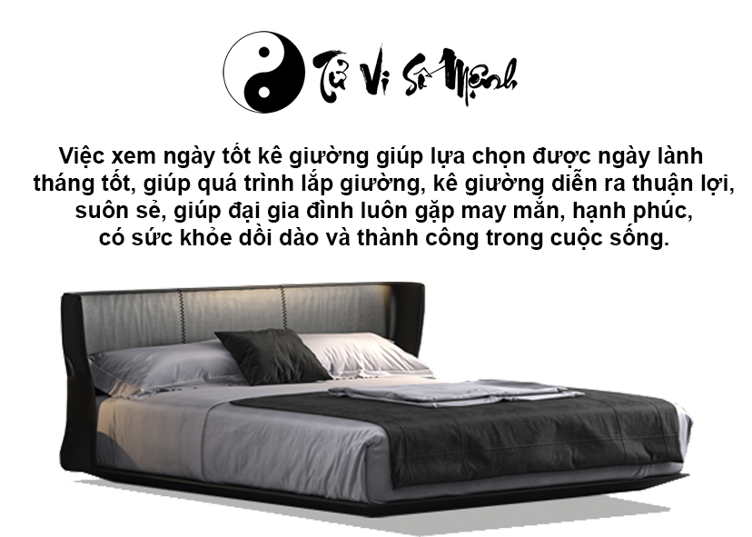 Xem ngày tốt kê giường giúp gia chủ khỏe mạnh và may mắn