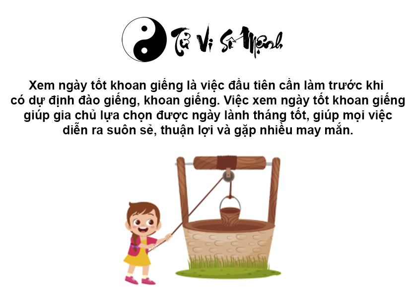 Xem ngày tốt khoan giếng gia tăng tài lộc cho gia chủ