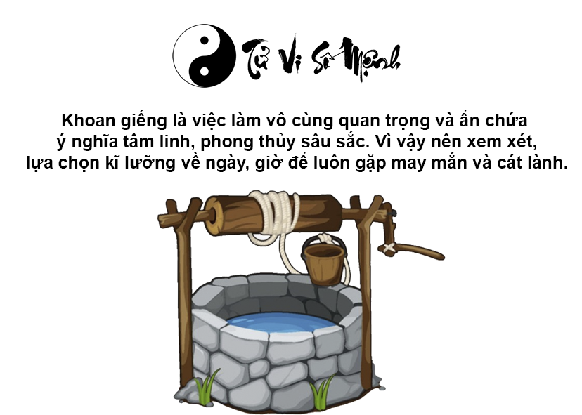 Xem ngày tốt khoan giếng gia tăng tài lộc cho gia chủ