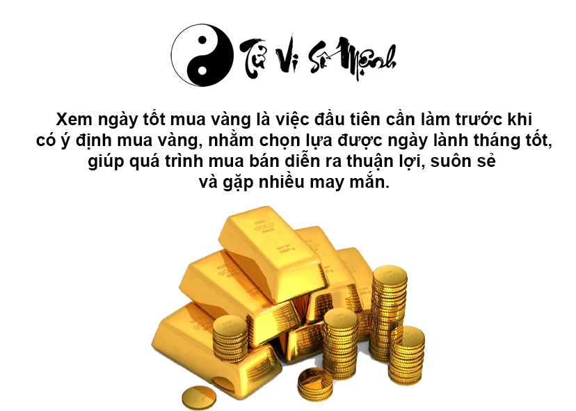 Xem ngày tốt mua vàng tấn tài tấn lộc