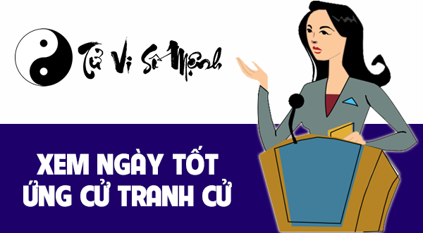 Xem ngày tốt ra ứng cử tranh cử thuận lợi
