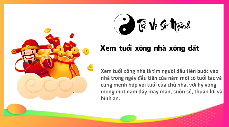 Xem tuổi xông nhà xông đất