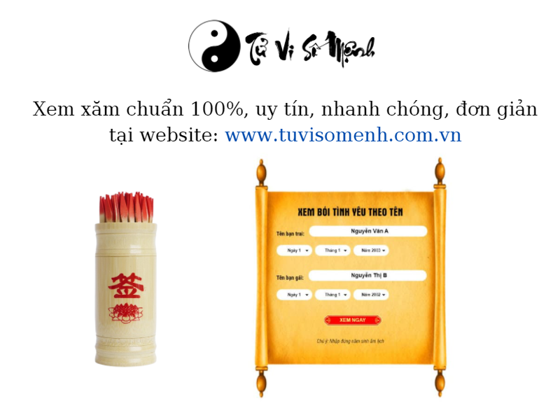 xin xăm, xin xăm online, xin xăm chuẩn xác